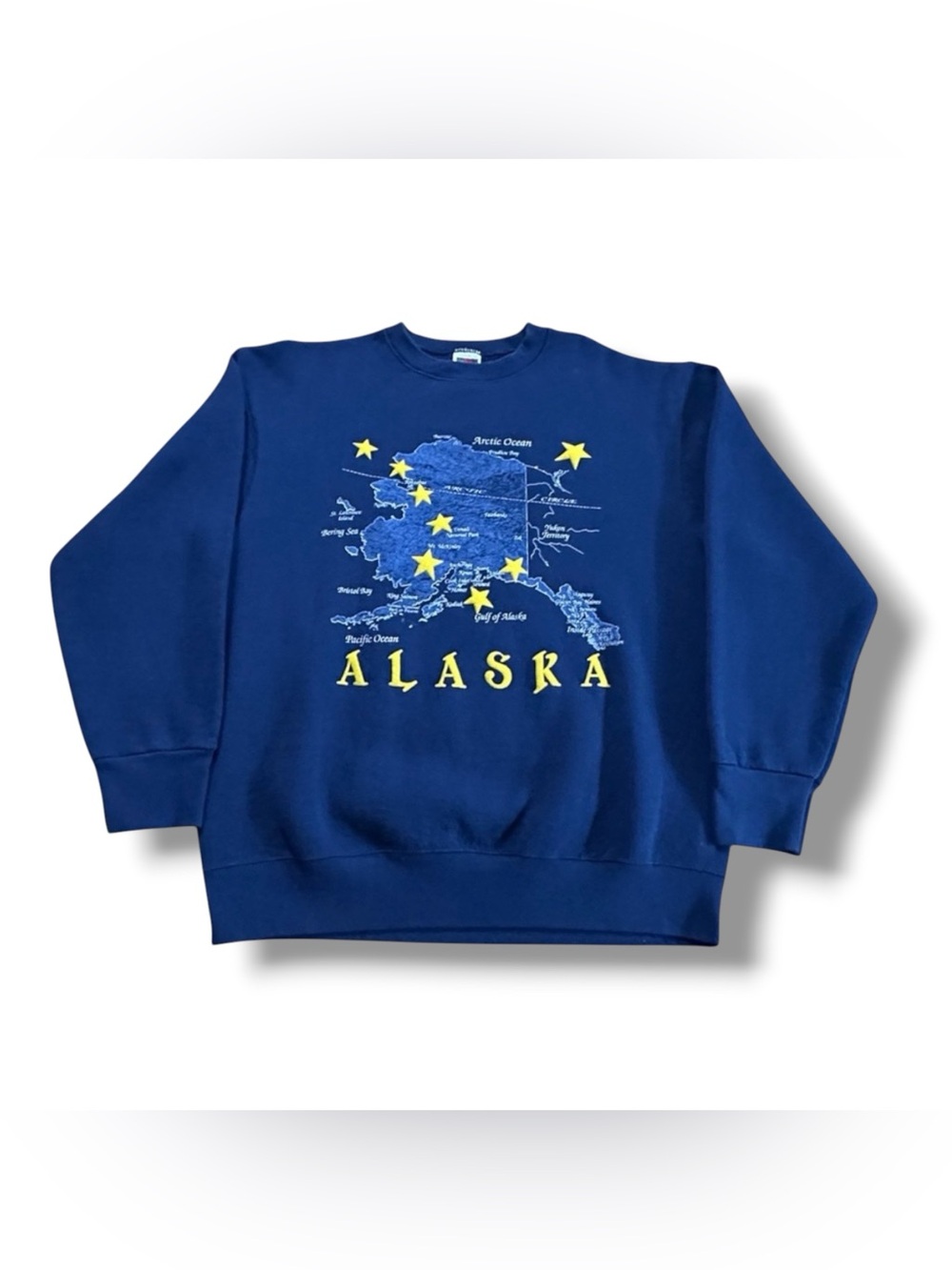 Men’s Fruit Of The Loom Alaska Crewneck Sweatshirt